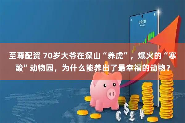 至尊配资 70岁大爷在深山“养虎”，爆火的“寒酸”动物园，为什么能养出了最幸福的动物？