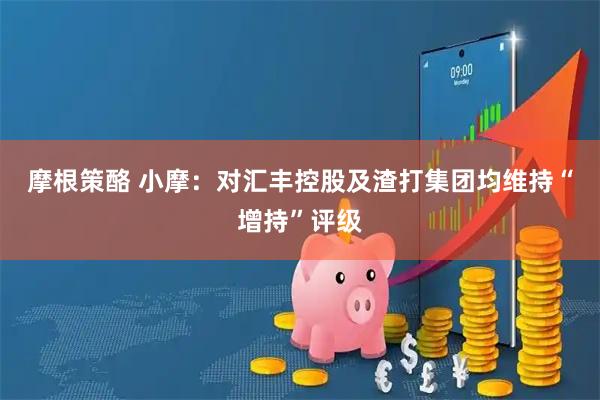 摩根策酪 小摩：对汇丰控股及渣打集团均维持“增持”评级